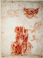 Estudios para un Descendimiento de la Cruz